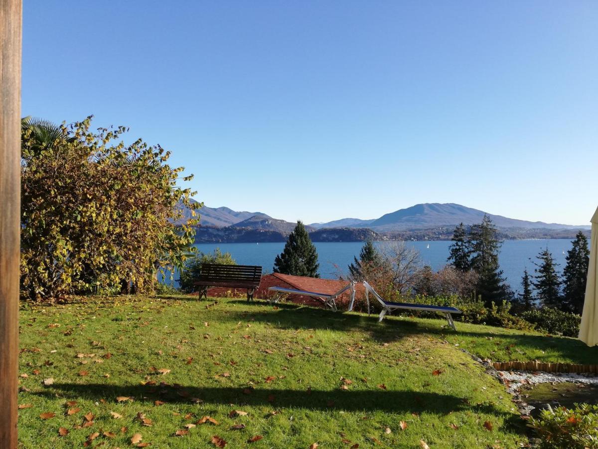 Romantica Casetta Nel Verde Con Vista Sul Lago Belgirate Luaran gambar