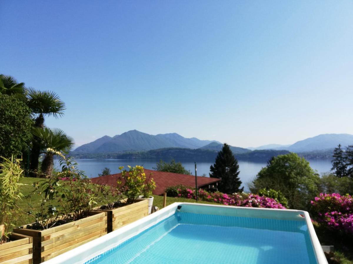 Romantica Casetta Nel Verde Con Vista Sul Lago Belgirate Luaran gambar